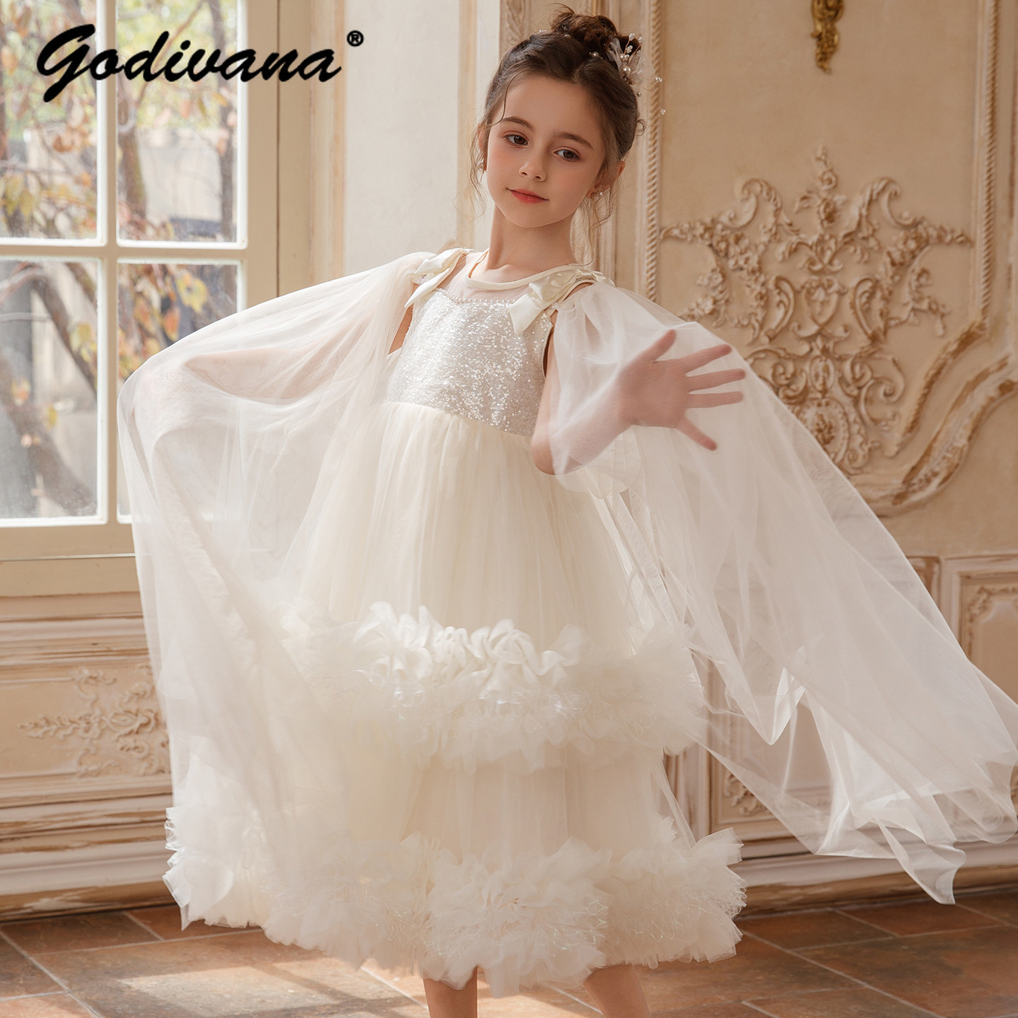 فستان أميرة رسمي جديد للبنات ا - مراجعة Glitter Tablecloth وسعره