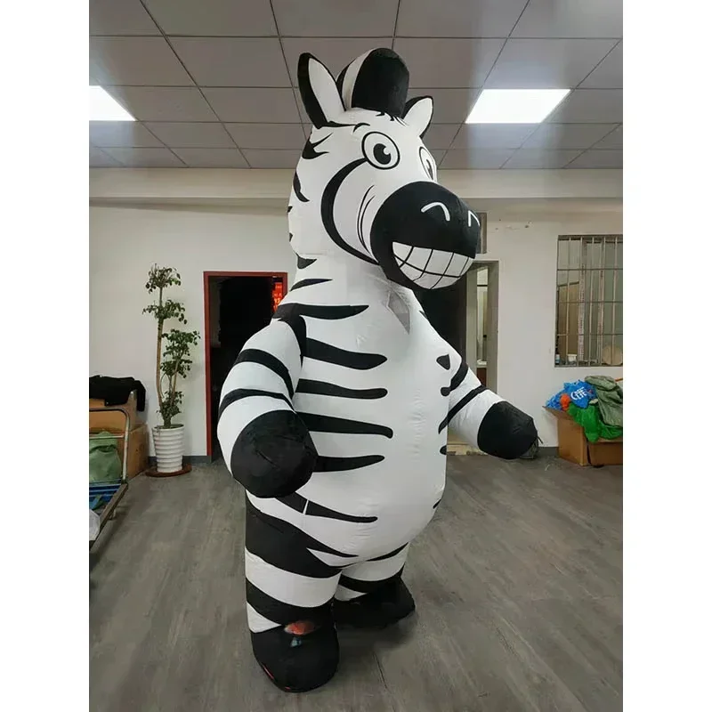 زي زيبرا قابل للنفخ للبالغين،  - مراجعة Event & Party Supply Photos وسعره