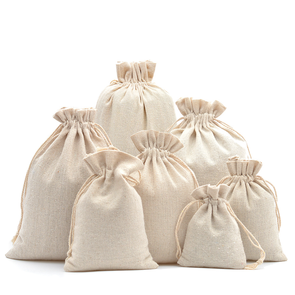 10 قطعة أكياس الخيش القطن الرب - مراجعة Event & Party Supply Photos وسعره