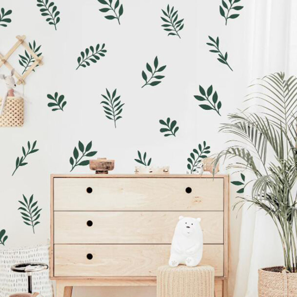 41 قطعة من ملصقات الحائط على ش - مراجعة Flower Wall Panel وسعره