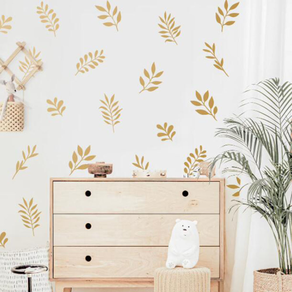 41 قطعة من ملصقات الحائط على ش - مراجعة Flower Wall Panel وسعره