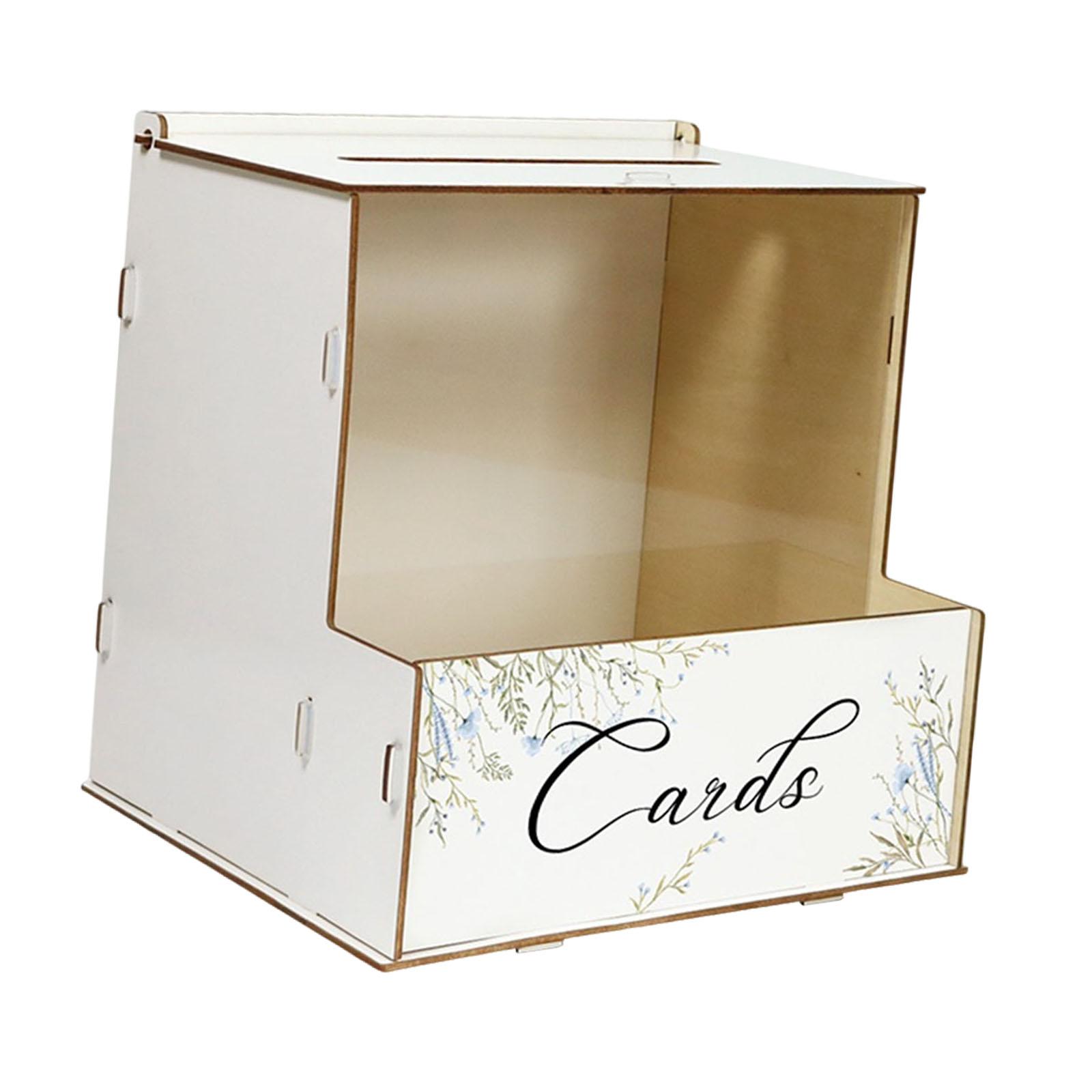 صندوق بطاقات زفاف ريفي مخصص مع - مراجعة Event Party Box وسعره